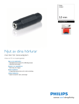 Philips SWA2060W/10 Product Datasheet