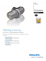 Philips SWV2554W/10 Product Datasheet