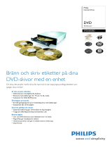 Philips SPD6005BD/10 Product Datasheet