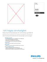 Philips DVDR1645K/30 Product Datasheet