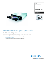 Philips SPD2200BK/00 Product Datasheet