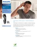 Philips HC5440/16 Product Datasheet