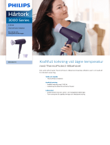 Philips BHD340/10 Product Datasheet