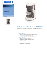 Philips HD7562/55 Product Datasheet