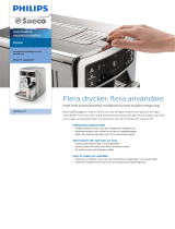 Saeco HD8946/01 Product Datasheet