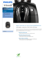 Saeco HD8743/11 Product Datasheet
