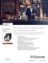 Saeco SM3061/10 Product Datasheet