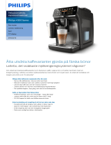 Philips EP4349/70 Product Datasheet