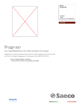 Saeco CP1128/01 Product Datasheet