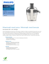 Philips HR1832/30 Product Datasheet