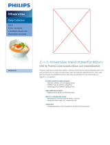 Philips HR1629/00 Product Datasheet