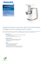 Philips HR2709/20 Product Datasheet