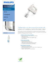 Philips HR3700/00 Product Datasheet