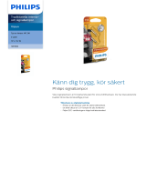 Philips 12516B2 Product Datasheet