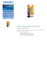 Philips 12256B2 Product Datasheet