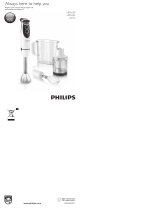 Philips HR1634/80 Användarmanual