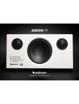 Audio Pro ADDON T9 Bruksanvisning