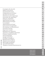 Rowenta INSTANT COMFORT SO6520+25 Bruksanvisning