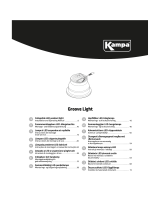 Dometic Kampa Groove Light Bruksanvisningar