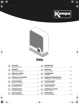 Dometic Kampa Diddy Bruksanvisningar