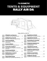 Dometic Rally AIR Pro 240 TG Bruksanvisningar