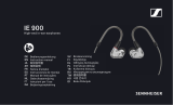 Sennheiser IE 900 In-Ear Wired Headphones Användarmanual