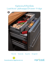 Scandinavian Appliances norcool Drawer fridge Användarmanual