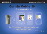 Garmin Mobile 10 til smartphones Användarmanual