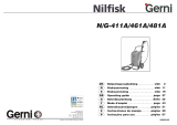 Nilfisk-Advance N/G-411A Bruksanvisningar