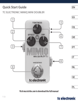 TCElectronic 414429 Electronic Mimiq Mini Doubler Snabbstartsguide