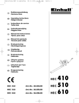 EINHELL HEC 610 Operating Instructions Manual