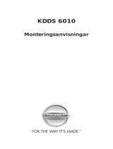 KitchenAid KDDD 6010 Installationsguide