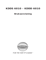 KitchenAid KDDD 6010 Användarguide