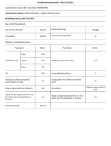 Whirlpool ART 6719 SFD2 Product Information Sheet