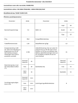 Whirlpool TDLRB 7222BS EU/N Product Information Sheet