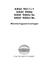 KitchenAid KRSC 9011 Installationsguide