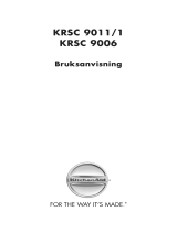 KitchenAid KRSC 9006 Användarguide
