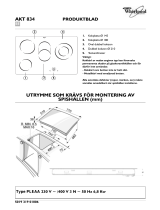 Whirlpool AKT 834/NE Program Chart