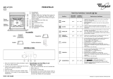 Whirlpool AKZ 472/NB/01 Program Chart