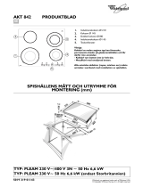 Whirlpool AKT 842/BA Program Chart