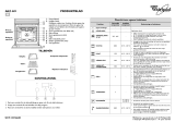 Whirlpool AKZ 449/IX Program Chart