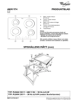 Whirlpool AKM 974/NE Program Chart