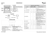 Whirlpool AKZ 180/NB Program Chart