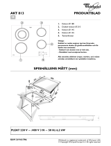 Whirlpool AKT 813/LX Program Chart