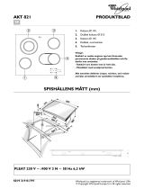 Whirlpool AKT 821/LX Program Chart