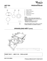 Whirlpool AKT 836/LX Program Chart