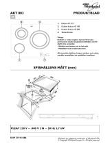 Whirlpool AKT 803/LX Program Chart