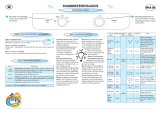 Whirlpool MAX 30 FW Program Chart