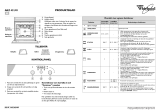 Whirlpool AKZ 421/WH/01 Program Chart