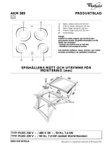 Whirlpool AKM 989/NE/01 Program Chart